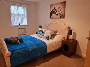 Patton Place, Warrington, 1 Bedroom, Safari Themed, High Speed WiFi, Smart TV, Amazing Train Links, Secure Location, Hotel Vibe in a Home